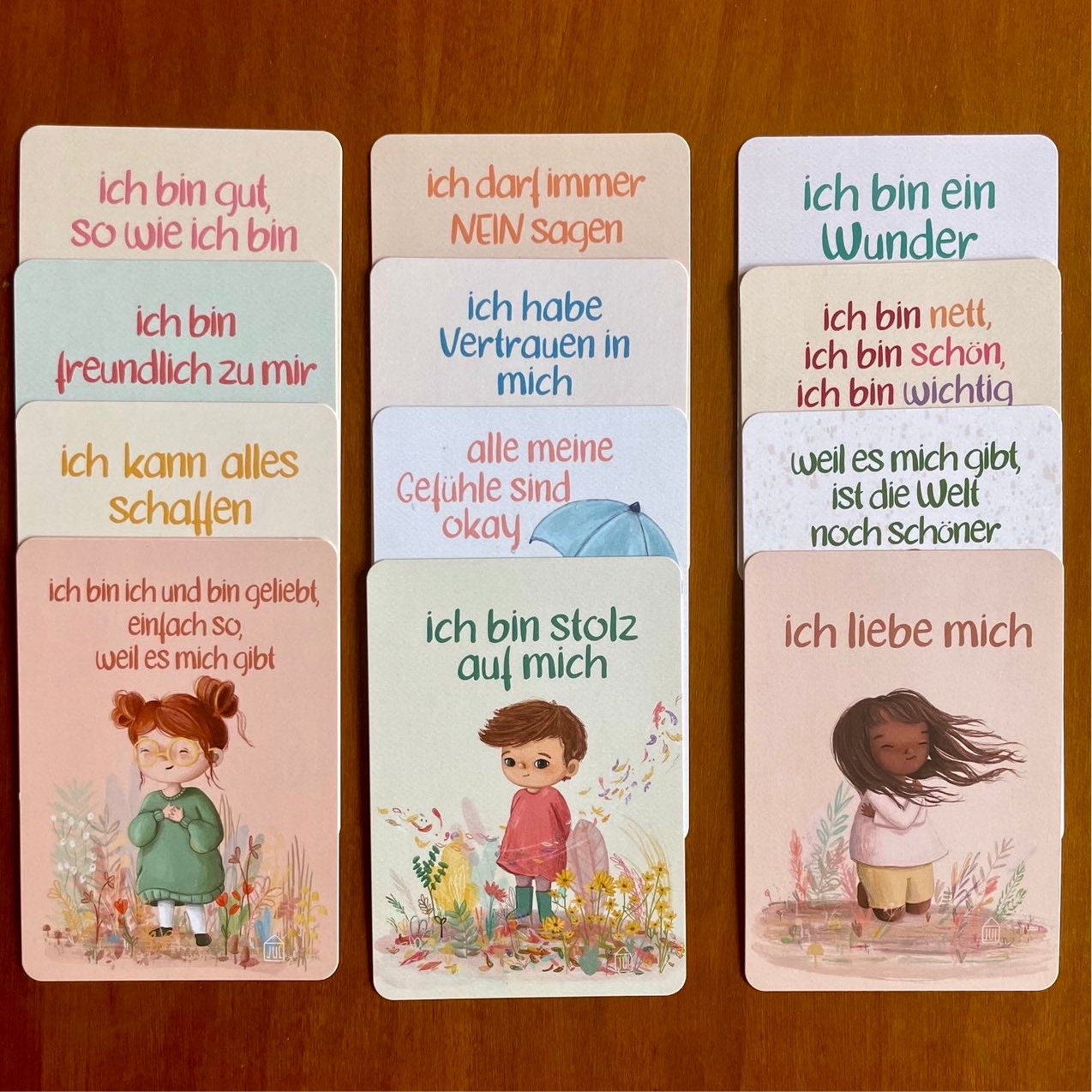 SALE: 12er Set Affirmationskarten "Ich"