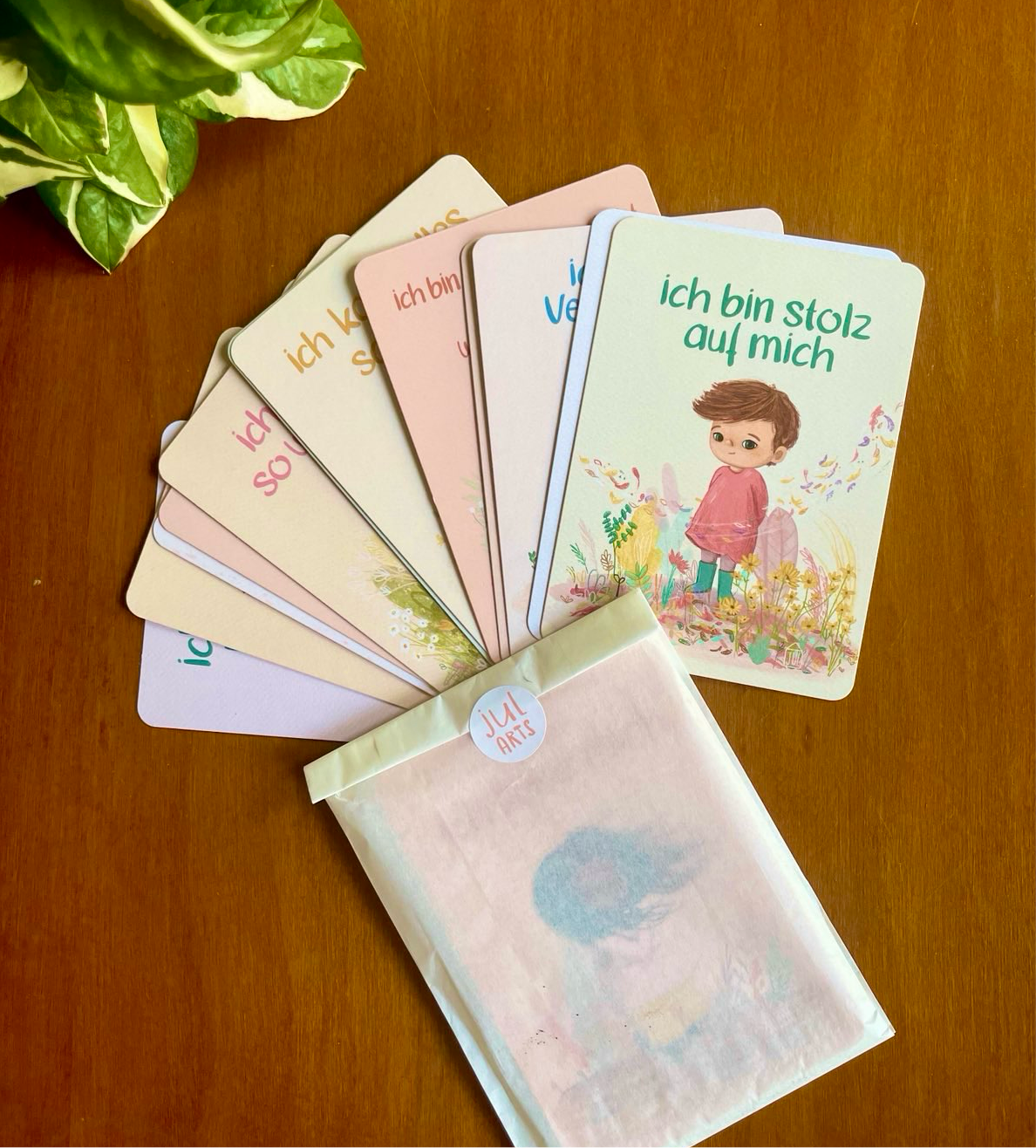 SALE: 12er Set Affirmationskarten "Ich"