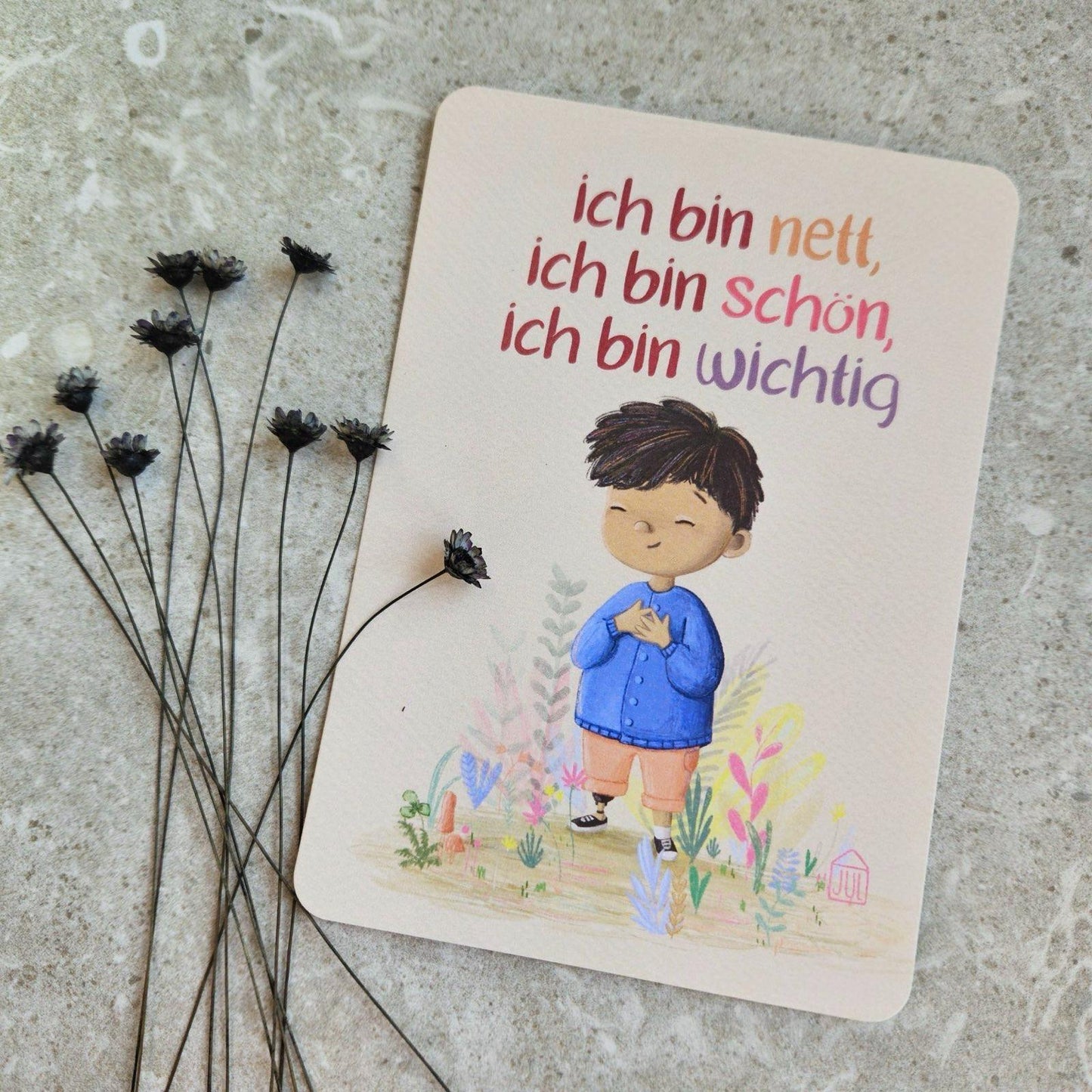 SALE: 6er Set Affirmationskarten "Ich"